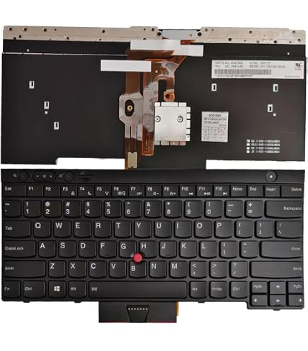 Clavier De Remplacement Russe Rétroéclairé Pour Lenovo Thinkpad E531