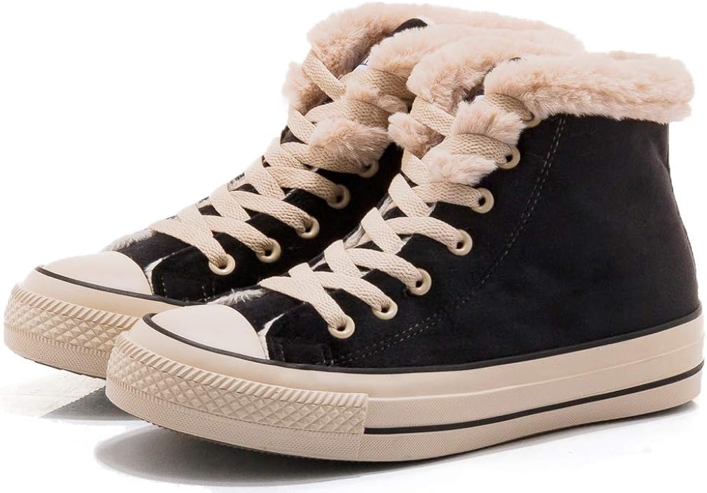 fur lined tennis shoes