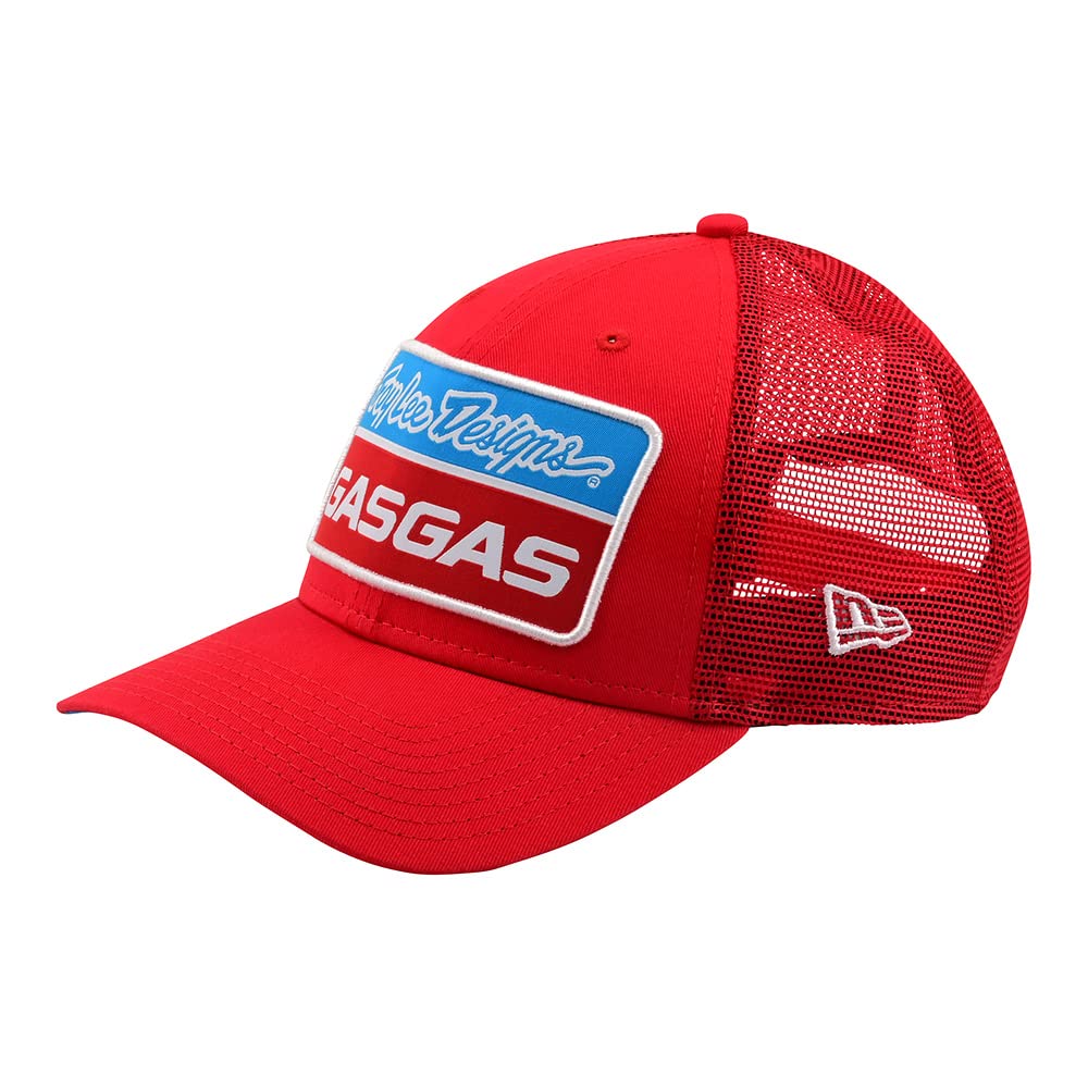 Photo 1 of Troy Lee Designs - TLD GASGAS Team Stock Curved Snapback HAT; RED