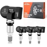 Multi-Protocol TPMS Sensors Fit for Honda and Acura,315MHz and 433MHz | 4 PCS, Pre-Programmed Tire Pressure Monitoring Replacement for Odyssey CR-V Civic Accord Pilot HR-V Passport MDX TLX RDX