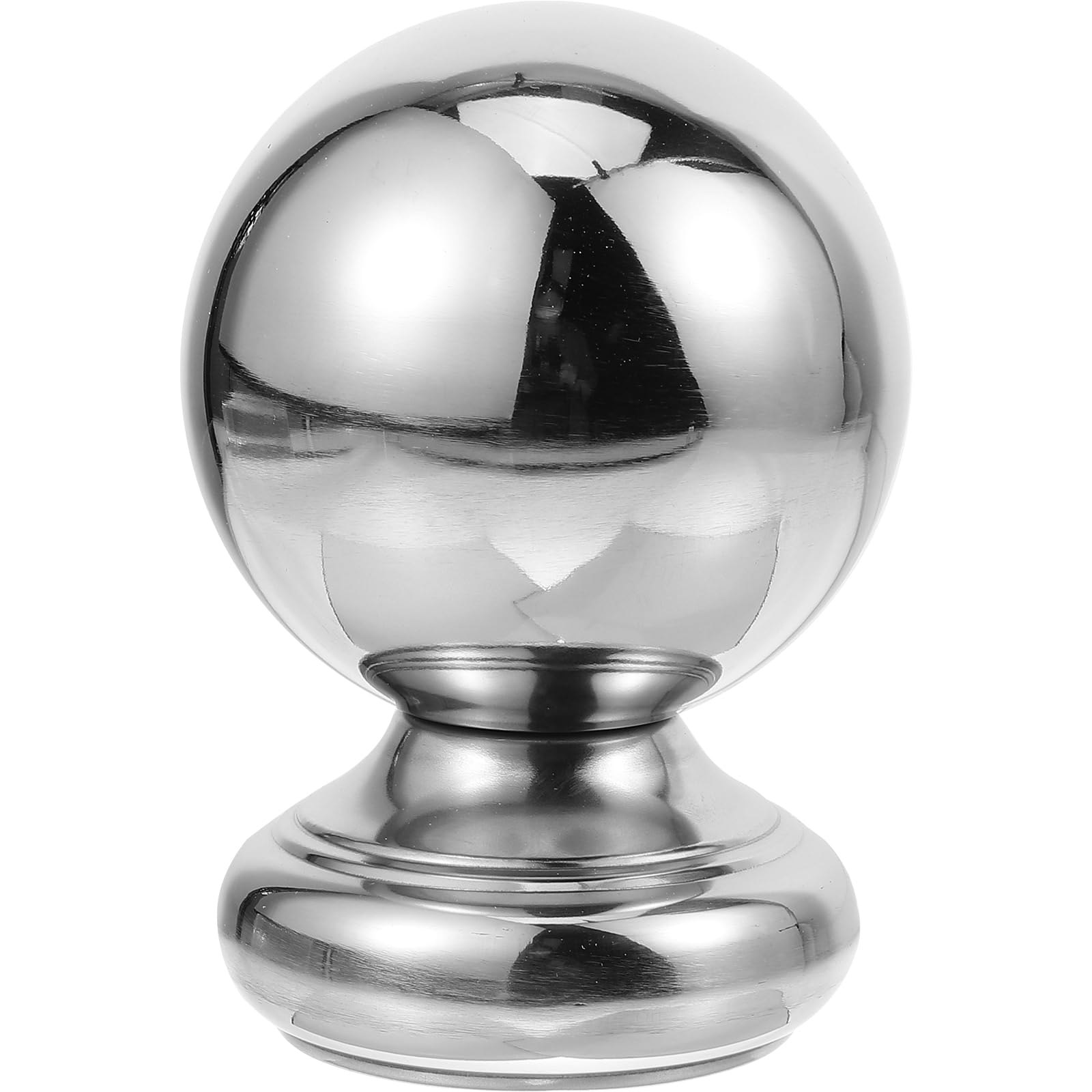 Angoily Stair Railing Ball Handrail Finial Sphere 5.51 Inch Durable Banister Ball for Indoor Outdoor Stair Posts and Railings