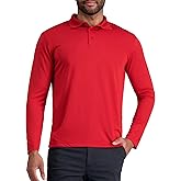 Haggar Mens Mens Long Sleeve Stretch Polo
