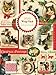 Cavallini Papers 4-Sheet Wrap Pack, Christmas Cats and Dogs