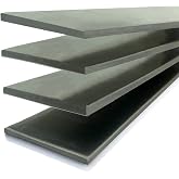 1095 Steel Flat Stock for Knife Making-Annealed High Carbon Steel,Flat Steel Bars,12"x1.5"x0.12",4 Pack