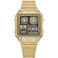 Citizen Men's Star Wars Vintage Ana-Digi Quartz Stainless Steel Watch, Rectangular