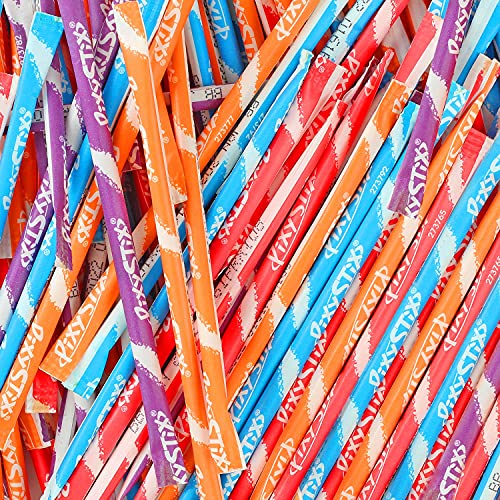 Pixy Stix Candy Filled Fun Straws 3 Pounds Aprox. 600 Sticks