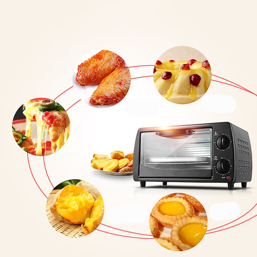 Amazon.com: dulplay horno tostador, horno eléctrico, mini ...