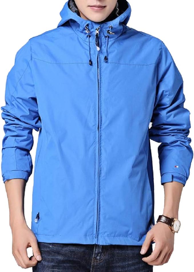 AngelSpace Mens PlusSize Fleece Lined IsoDry Fabric Outdoor Ski Jacket