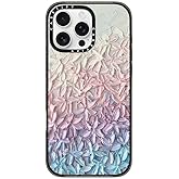 CASETiFY Impact Case for iPhone 16 Pro Max [8.2ft 4X Military Grade Drop Protection/Compatible with Magsafe] - Cherry Blossom Gradient - Clear Black