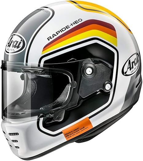 Amazon アライ Arai フルフェイスヘルメット ラパイド ネオ ナンバー ホワイト 55 56cm Rapide Neo Num Wh55 車 バイク 車 バイク