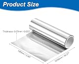 sourcing map 99.995% Pure Zinc Sheet 0.07mm x 100mm x 1000mm Lab Industry DIY view 2