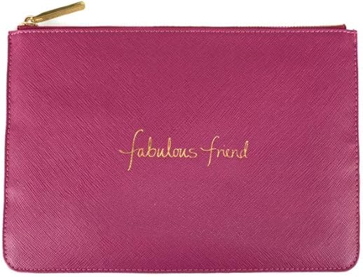 cerise pink clutch bag