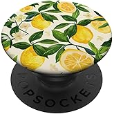 Lemon Fruit Pattern PopSockets Adhesive PopGrip