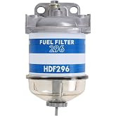 JDMSPEED New Fuel Filter Assembly Glass Bowl 2610 3610 4610 C7NN9162B C5NE9165C Replacement For Ford Tractor