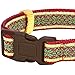 Blueberry Pet 8 Patterns Christmas Nordic-inspired Snowflakes Dog Collar with Detachable Bow Tie, Small, Neck 12