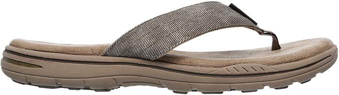 skechers men's evented rosen flip flop
