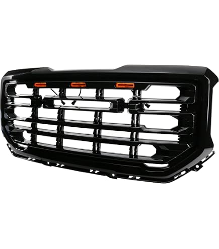 Front Chrome Mesh Grille For 2016-2018 GMC Sierra 1500 - Upper Grille, Direct Replacement