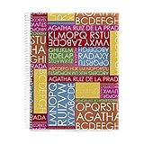 Agatha Ruiz de la Prada for Miquelrius Notebook, Word Search (8.5