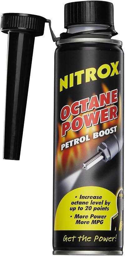 Nitrox Car Octane Booster 300ml Petrol Additive Fuel CleanerEnhance MPG