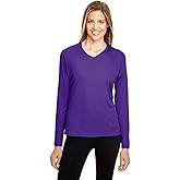 Team 365 Ladies' Zone Performance Long-Sleeve T-Shirt XL SPORT PURPLE