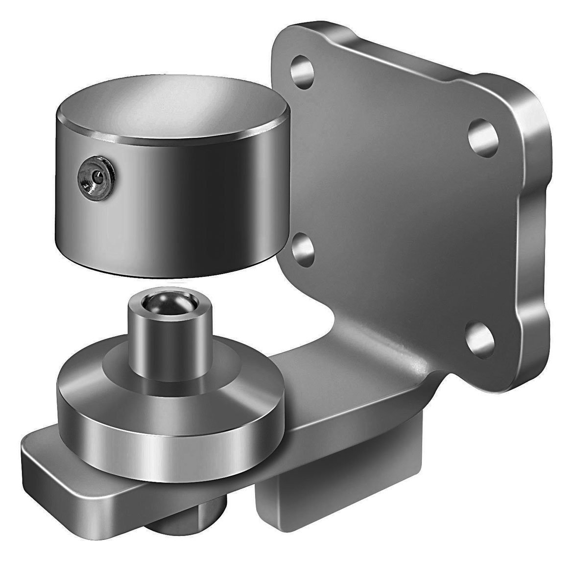Bottom Pivots for Soldering on Screw-On Plate – Small Model Diameter 40 mm