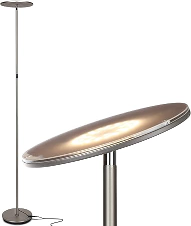 Brightech Sky Flux The Very Brightest Led Torchiere Floor Lamp