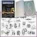 Master Airbrush® Brand Airbrush Tattoo Stencils Set Book #5 Reuseable Tattoo Template Set, Book Contains 30 Unique Stencil Designs, All Patterns Come on High Quality Vinyl Sheets with a Self Adhesive Backing.