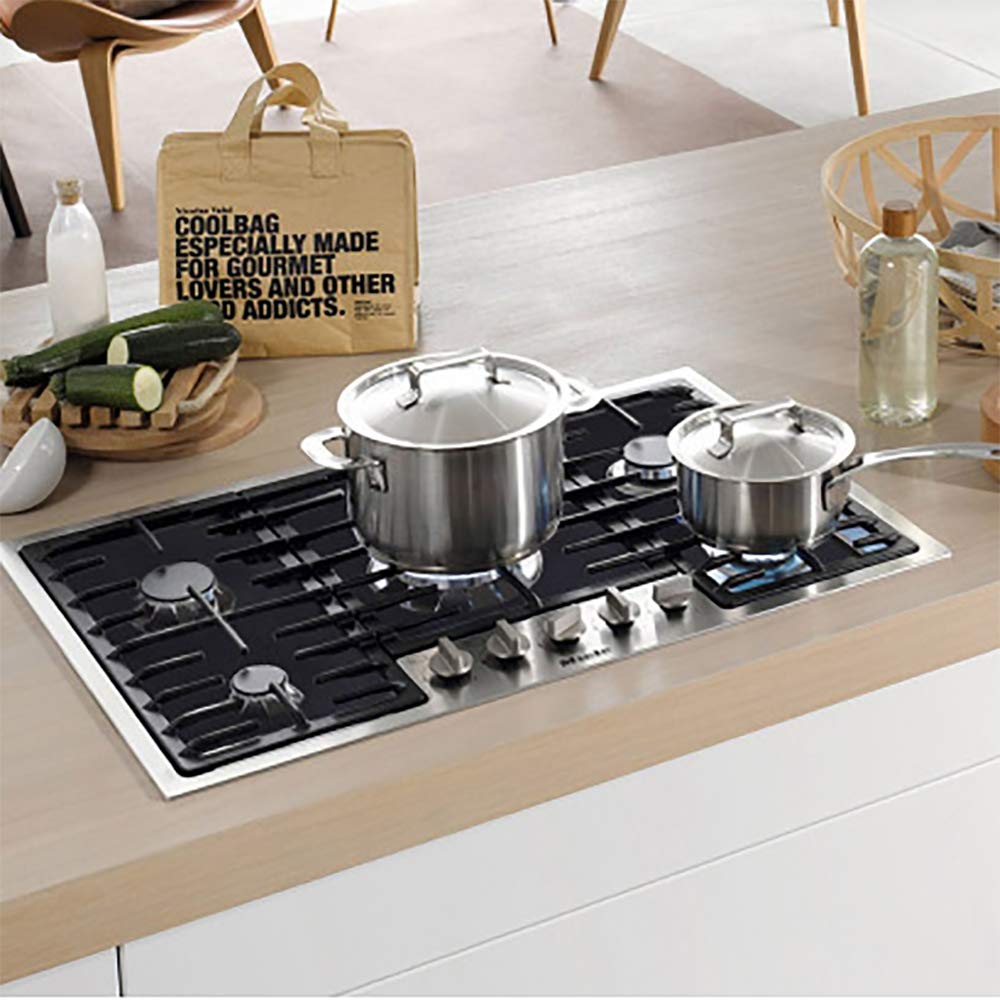 B. SHINE Stove Burner Covers - Reusable Gas Stove Burner Liners Gas Range Protectors, Keep Your Gas Stovetop Clean, Size 10.6”x 10.6”, 8 Pack