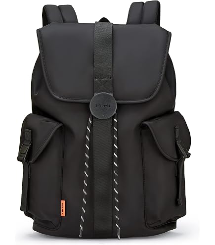 BOPai Men's Shock Absorbing Commute Backpack, 55.8% Weight Reduction Expandable 25L-30L Roll Top Laptop Backpack, Water & Scratch Resistant Tech Fabric, Water Bottle for Business & Daily Trip : Electronics