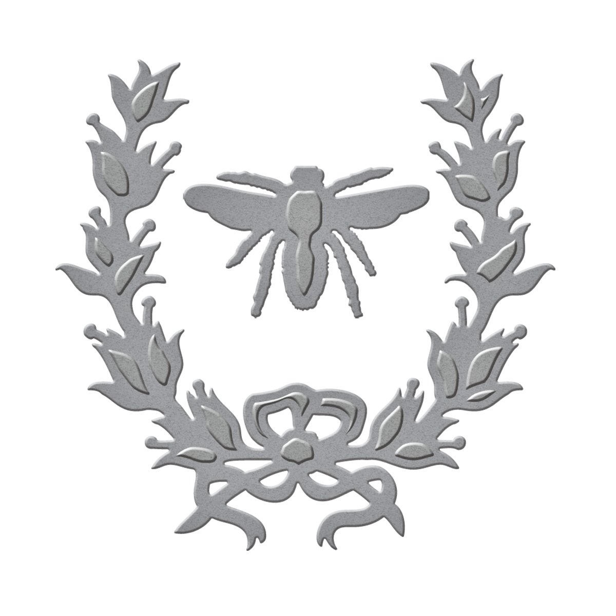 Spellbinders D-Lites Laurel and Bee Die, Gold