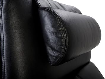 Amazon Com Octane Seating Octane Black Leather Recliner Neck