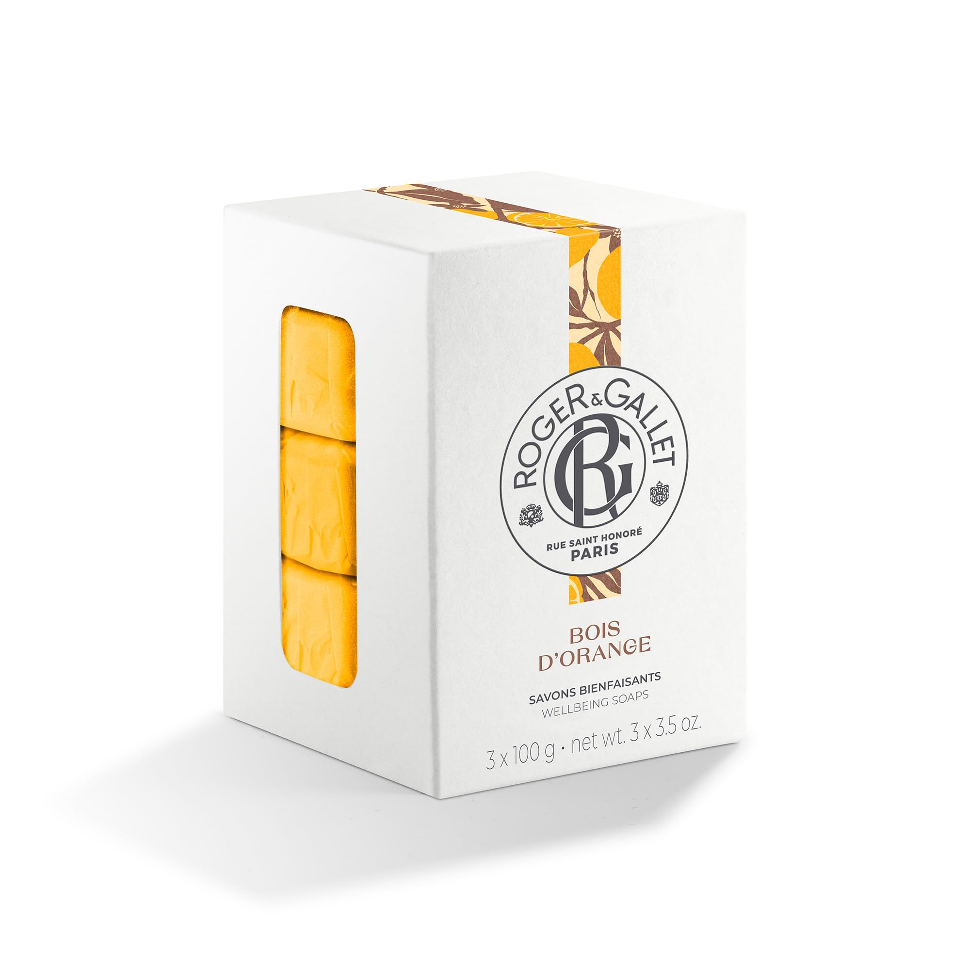 Roger & Gallet Bois d’Orange Soap 3 x 100g