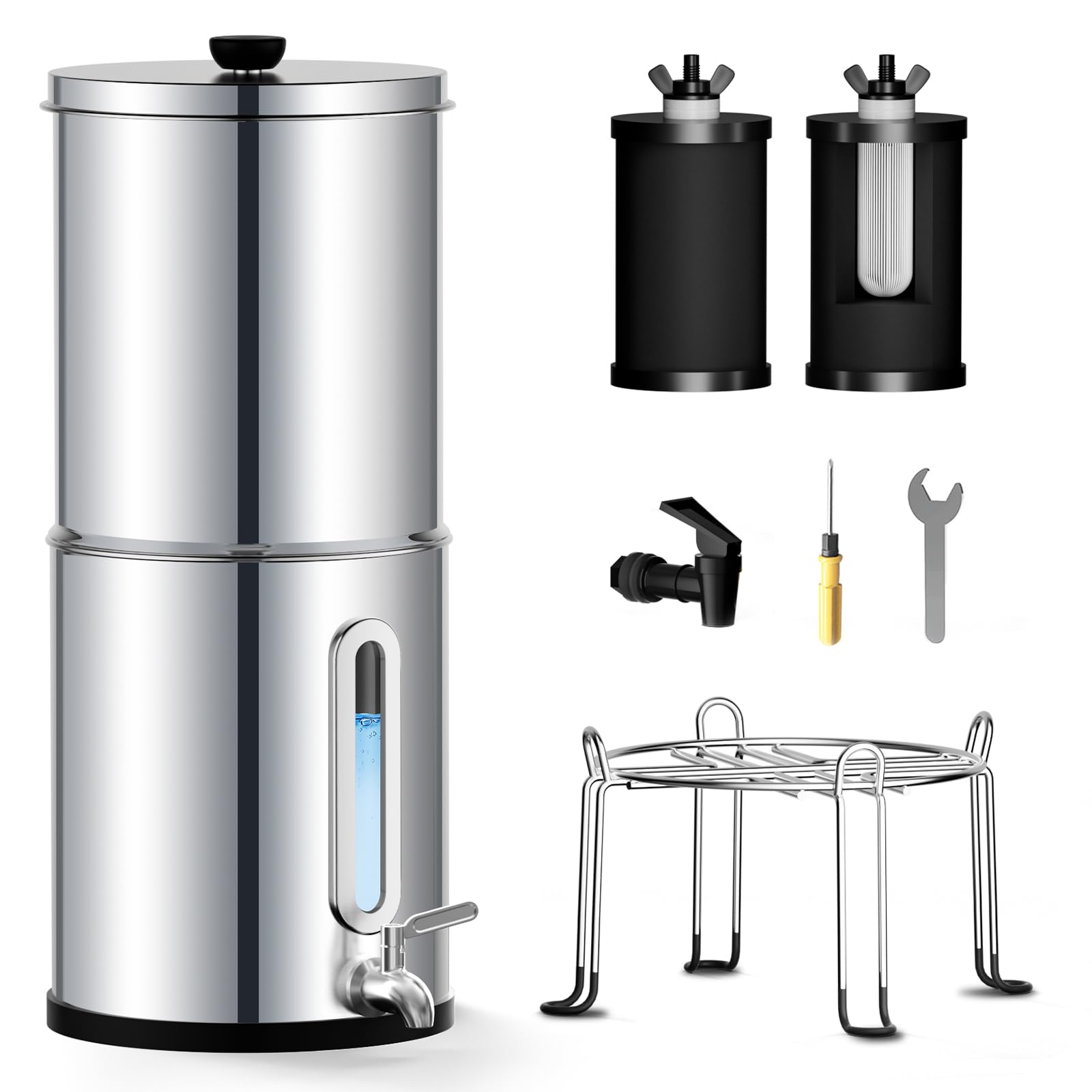 2.25G Gravity Water Filtration System - Water Level