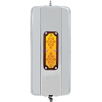 SANWA Stainless Steel West Coast Mirror Set – 7x16 Heated For Heavy Duty Trucks