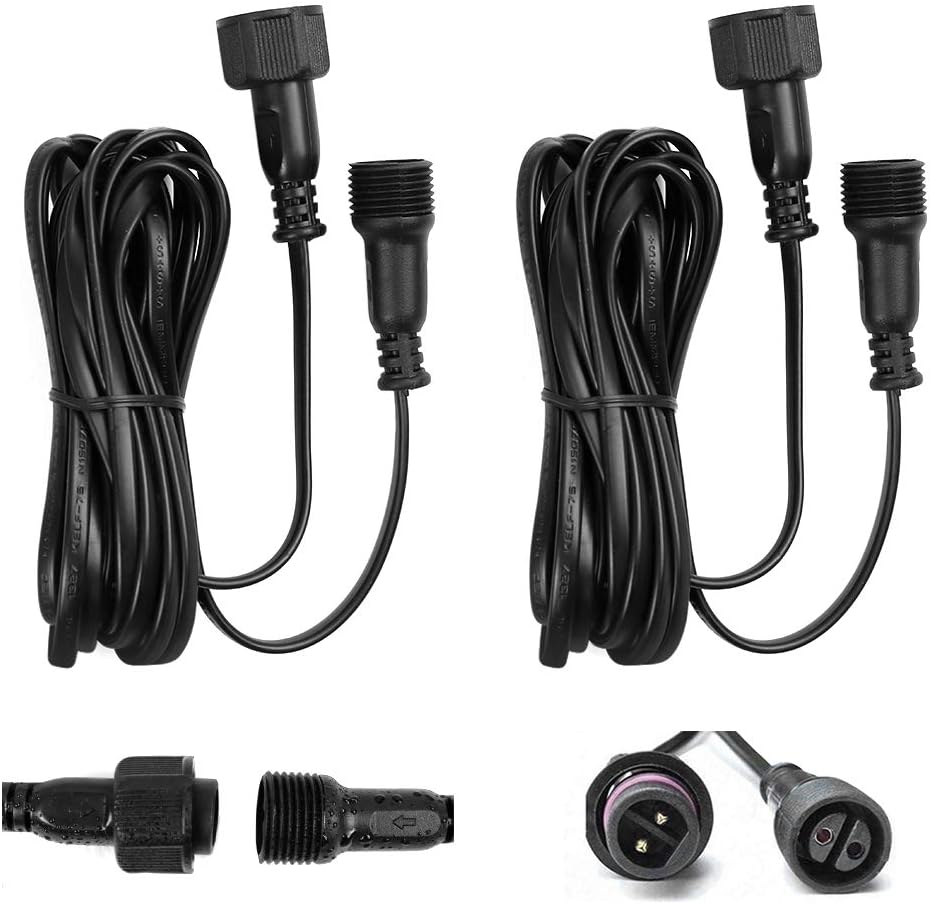 2 Pack Airsnigi 3M/9.8Ft Extension Cable for G40 String Lights, Indoor