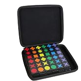 Hermitshell Travel Case for Mindware Qwirkle Board Game (Not Including Board Game)