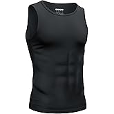 MAGCOMSEN Mens Compression Tank Top Quick Dry Base Layer Sleeveless Undershirt Slimming Workout Gym Muscle Shirt