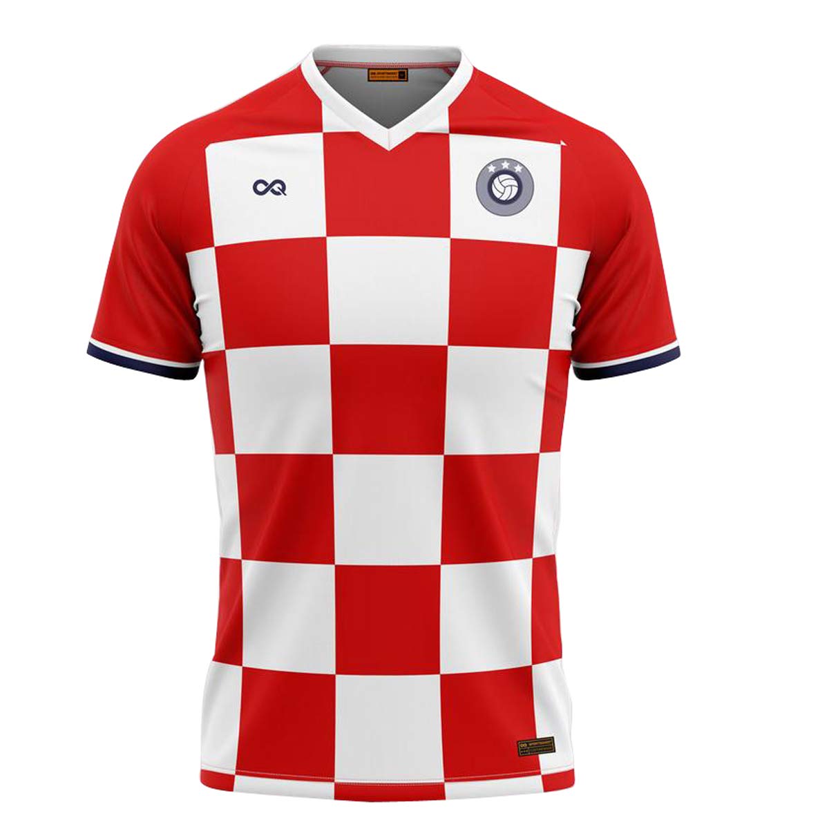 Buy Sportsqvest Men's Regular Fit Croatia Concept Football Jersey1749