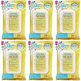 TFY Soothing Breast Wipes, 30 Count (6 x 30ct) 180 Total Wipes