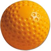 Macgregor Dimpled Baseball, Yellow,9-Inch (One Dozen)