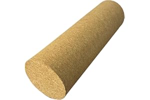 Baoblaze Muscle Massage Roller Cork Roller Exercise Fitness High Density Cylinder Column for Sport Pilates Gym Workout Back