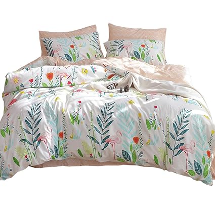 Amazon Com Highbuy Cotton Twin Bedding Sets For Kids Twin White