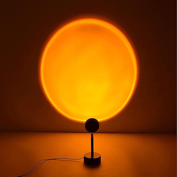 Sunset Lamp 90 Degree Rotate Rainbow Floor Lamp & Sunset Projection