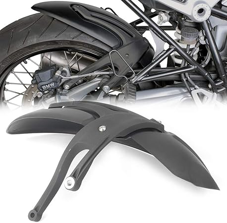 Amazon Gzyf バイク用 新型 リアフェンダー マッドガード シールド 泥除け 雪除け 冬対策 Absプラスチップ製 カスタム 外装パーツ ドレスアップ 対応車種 Bmw R Nine T 2014 2019 黒 リアフェンダー 車 バイク