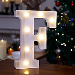 TRONSBOO LED Marquee Sign Light Up Letters, 26