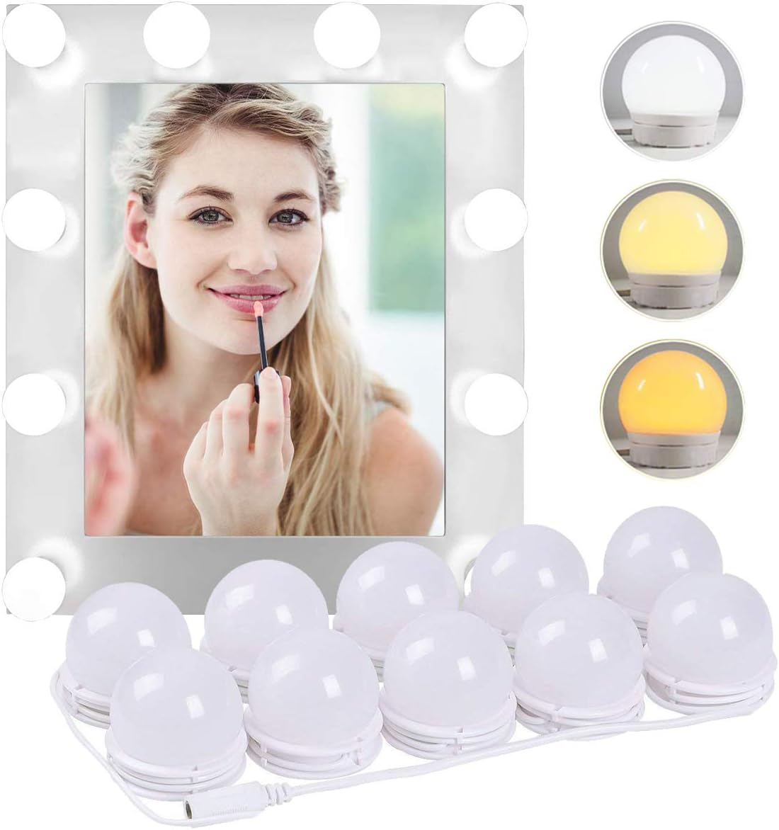 kit de luces led para maquillaje luces