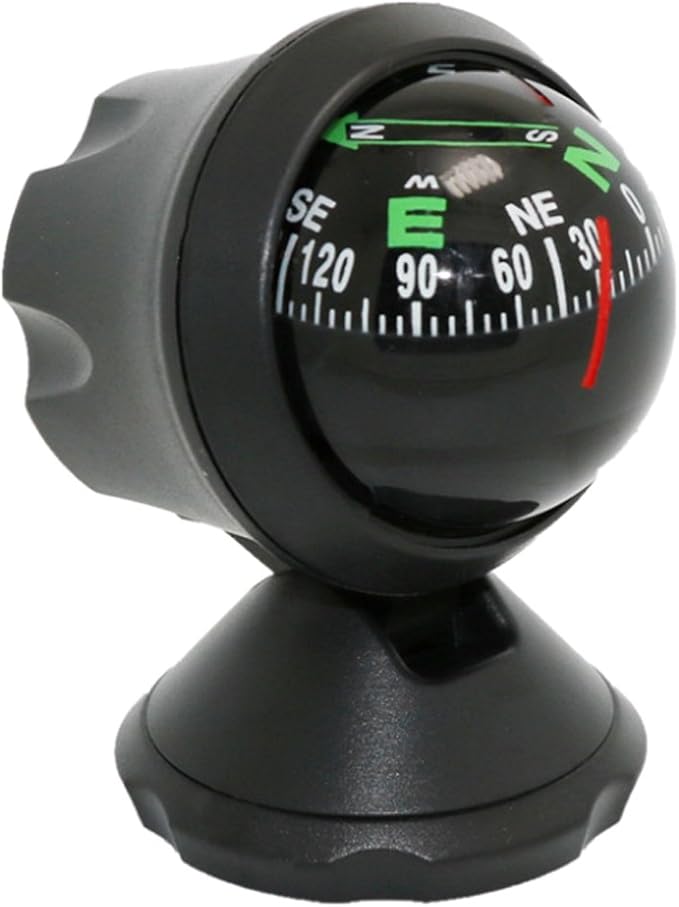 Marine Compass Illuminated Dashboard Compass Boat Navigation Electronic
