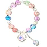 Strong Healing Crystal Bracelets for Women,Lucky Beaded Chakra Bracelet,Lucky Beaded Bracelet to Bring Positive Energy,Romance Couple Monther's Day Birthday Jewelry Gift for Women