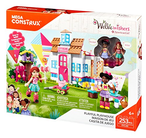 Mega Construx Welliewishers Playful Playhouse Buildable Playset