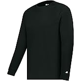 Badger Sports B-Core L/S Tee Black Medium